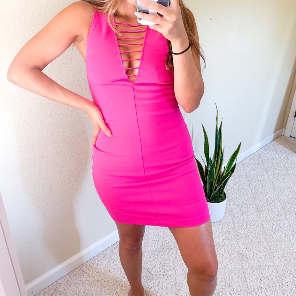 Pink H&M dress